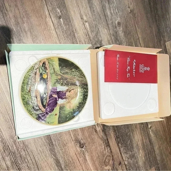 Kaiser Classic Fairy Tale "The Frog King" German Porcelain Plate Der Froschkonig - Picture 4 of 4